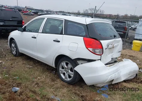 2004 Toyota Matrix Standard из США, поврежденный, VIN 2T1KR32E24C226674